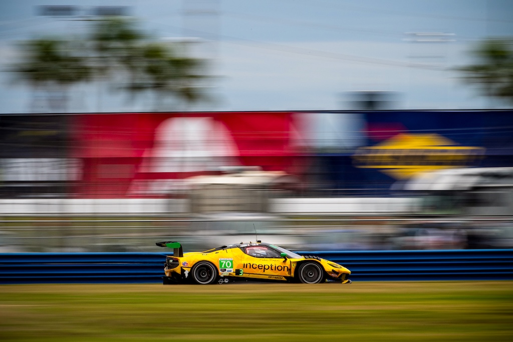 Frederik Schandorff klar til Daytona-kamp med ny bil.
(Foto: Inception Racing)